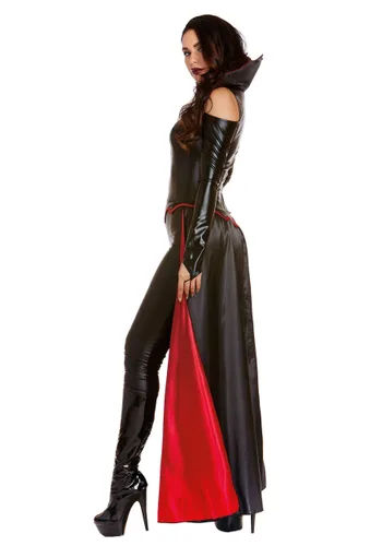 Vista 2 de Disfraz de Princesa Sexy de la Oscuridad para Mujer Multicolor