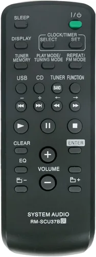 Vista 4 de RM-SCU37B Reemplazo de control remoto para Sony Mini HI-FI Component System