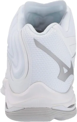 Vista 3 de Mizuno Wave Lightning Z6 - Zapatillas de voleibol para mujer, blanco, 12