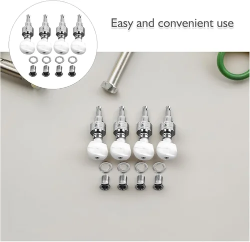 Vista 8 de 4 unids Banjo Tuning Pegs Tuners String Key Banjo Piezas Accesorios Tuning Kit Máquina Cabeza Tuner Peg para Guitarra Piezas de Repuesto