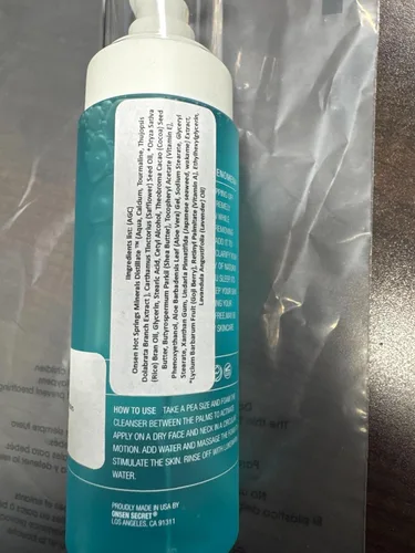 Vista 6 de Onsen Secret Jabón facial japonés de aloe vera, limpiador facial nocturno de primera calidad para eliminación de maquillaje, cura piel seca