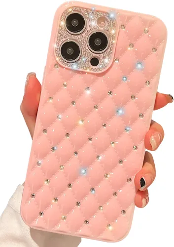 Vista 10 de Funda brillante compatible con iPhone 11 con diamantes brillantes, TPU flexible con purpurina, ajuste delgado, antideslizante, resistente a la Blanco