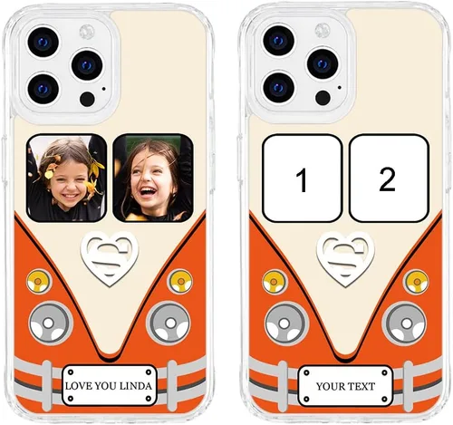 Vista 299 de Funda de teléfono personalizada para Apple iPhone 8 Plus iPhone 7 Plus, personalizada con foto, imagen, texto, imagen, diseño de imagen