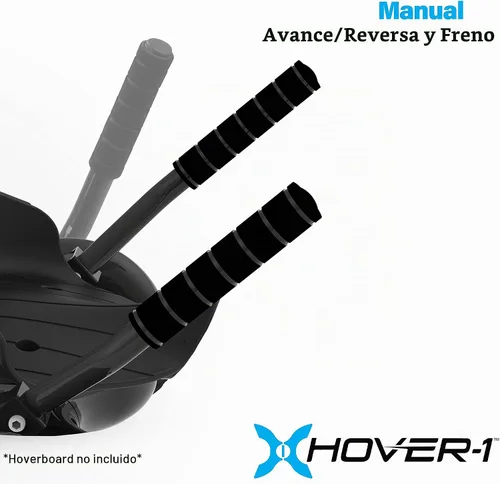 Vista 4 de Hover-1 Falcon-1 Accesorio para buggy Luces LED Turbo, compatible con todos los hoverboards de 6.5 y 8 pulgadas, control de rueda trasera operado