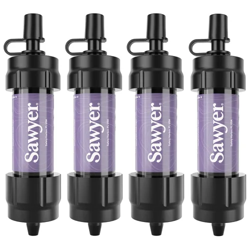 Vista 16 de Sawyer Products SP350 Sistema de filtración de agua Mini, solo filtro y émbolo de limpieza, individual, morado Púrpura