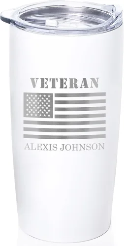 Vista 12 de Lifetime Creations Vaso de dentista personalizado grabado con tapa de 20 onzas (negro) – Regalo personalizado para dentista, taza de viaje de café