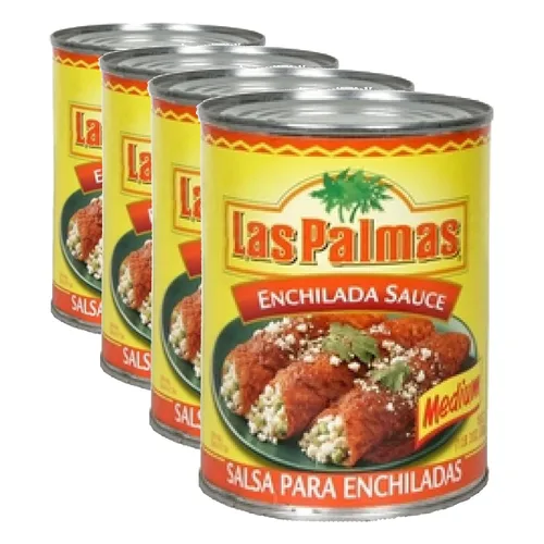 Vista 8 de Salsa para Enchiladas de Chile Verde Las Palmas, Mediana, 10 Onzas