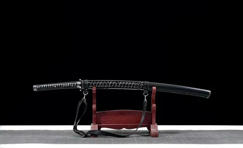Vista 4 de The Walking Dead Samurai Michonne's Katana Zombie Killer T10 Clay Templado Sharp