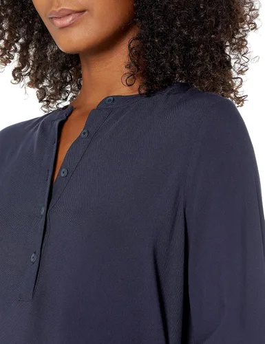 Vista 4 de Tienda Essentials - Blusa tejida de manga larga para mujer