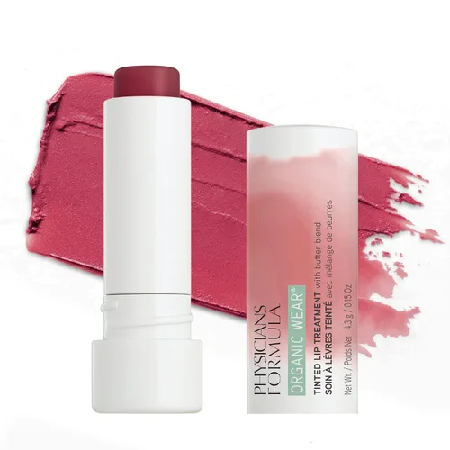 Vista 9 de Physicians Formula Organic Wear All Natural Tinted Lip Treatment Gingersnap Dermatológicamente probado, clínicamente probado