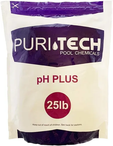 Vista 8 de Puri Tech Productos químicos pH Plus 5lb Bolsa resellable para piscinas y spas Aumento de pH Equilibrador 100% carbonato de sodio aumenta el pH