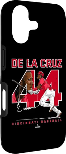 Vista 3 de Number & Portrait Elly De La Cruz Cincinnati MLBPA Case for iPhone 17