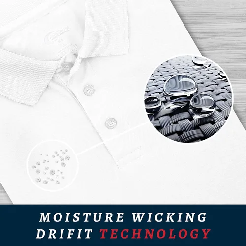 Vista 79 de Premium Wear - Camisetas tipo polo para hombre, con gran absorción de humedad