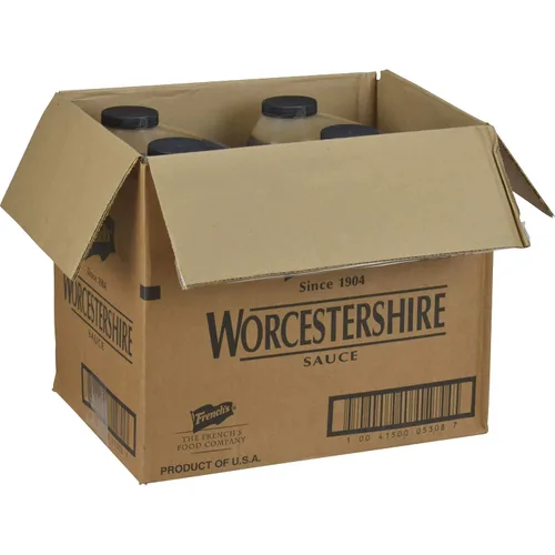 Vista 6 de Salsa francesa Worcestershire- 4 cajas 1 galón