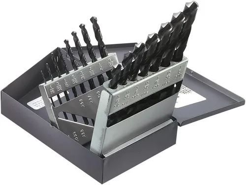 Vista 13 de Klein Tools 53002 Juego de brocas de punta regular, 13 piezas, fabricado en Estados Unidos