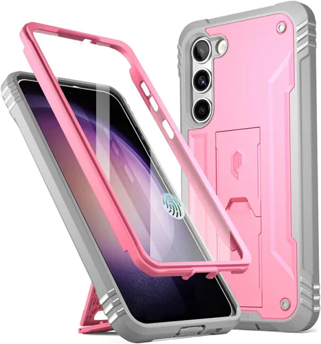 Vista 7 de Poetic Revolution Series - Funda para Samsung Galaxy S23 5G de 6.2 pulgadas (2023), protector de pantalla integrado que funciona con identificación