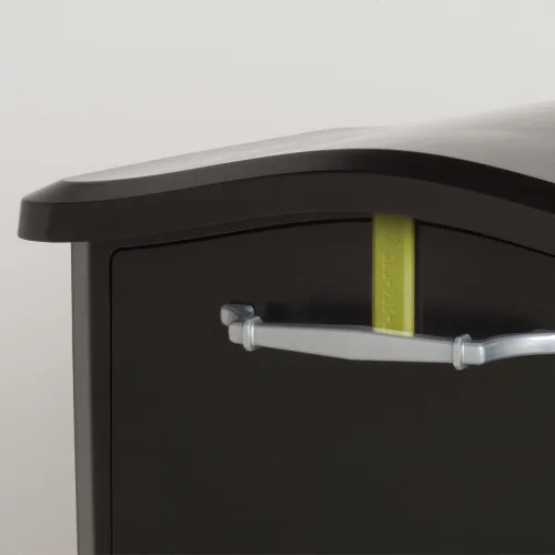 Vista 10 de Architectural Mailboxes 6900B Elephantrunk Caja de Entrega de Paquetes Negra Heavy duty aluminum locking parcel locker with pry-resistant 3-point