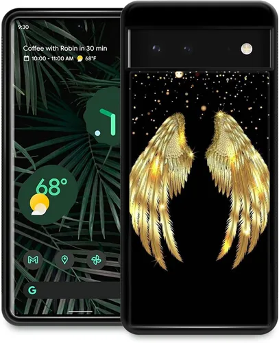 Vista 49 de CARLOCA Funda compatible con Google Pixel 6, diseño gráfico de moda a prueba de golpes, protección antiarañazos y caídas, Google Pixel 6 en blanco