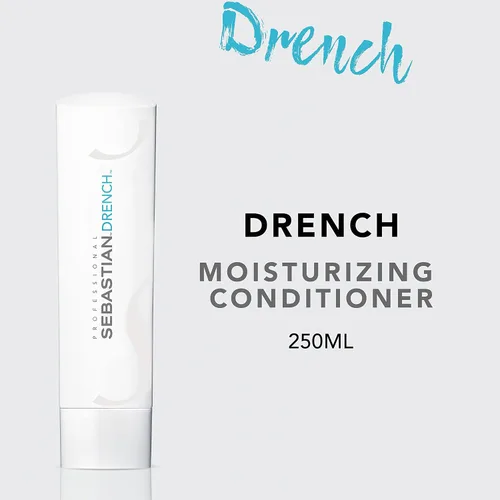 Vista 2 de Sebastian Professional Drench Conditioner Deep Moisturizing for Dry, Frizzy & Chemically Treated Hair