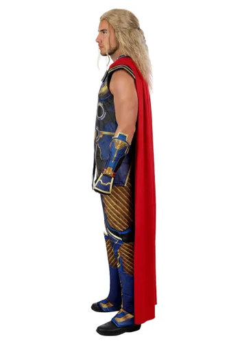 Vista 3 de Disfraz Premium para Hombre de Thor Love and Thunder de Marvel Multicolor