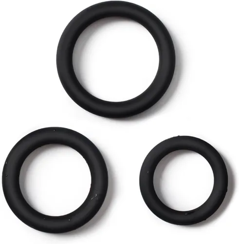 Vista 2 de Anillo de pene masculino, anillo para el pene eyaculación de retardo, escroto, anillos para hombre, juguete sexual de silicona para hombres