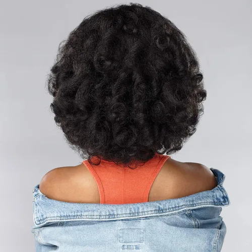 Vista 5 de Sensationnel Cola de caballo con cordón Instant Pony Curls Kinks N Co Rain Maker (1)
