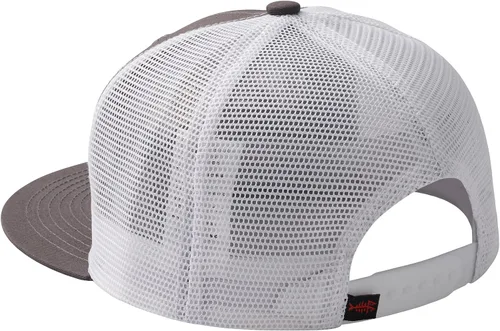 Vista 4 de BASSDASH Gorra de camionero de ala plana ajustable con cierre de malla para hombres y mujeres