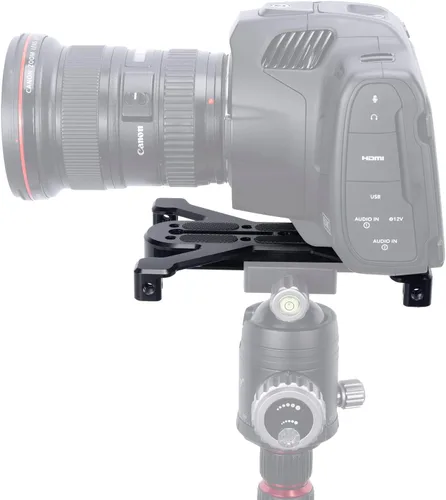 Vista 2 de NICEYRIG Placa de liberación rápida extendida de 6 pulgadas para tipo Arca-Swiss aplicable para cámara réflex digital grande, cámara de cine