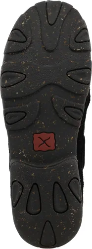 Vista 5 de Twisted X Mocasines de conducción para mujer, zapatos sin cordones para caminar con CellStretch Negro & gris