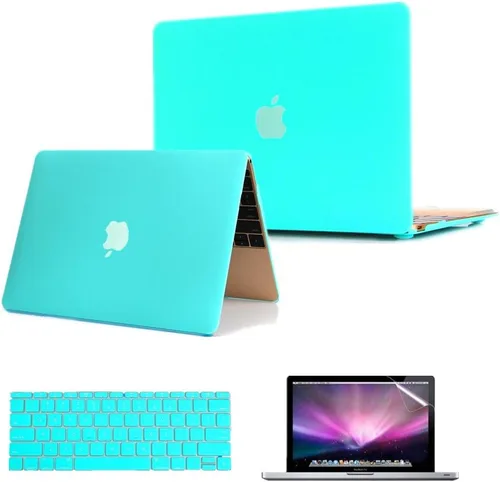 Vista 14 de Se7enline Funda rígida compatible con MacBook de 12 pulgadas modelo A1534 2015/2016/2017/2018/2019, versión para laptop, funda protectora rígida
