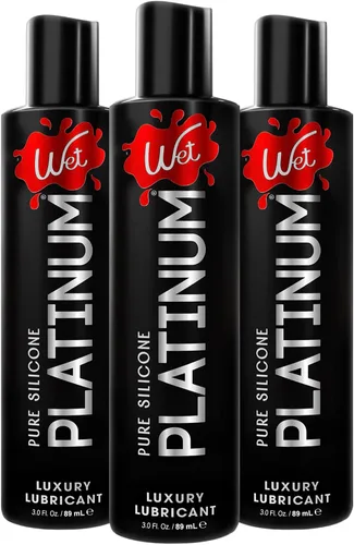 Vista 8 de Lubricante de silicona premium de platino, húmedo 3,1 onzas líquidas/93 ml, Paquete de 2, 1