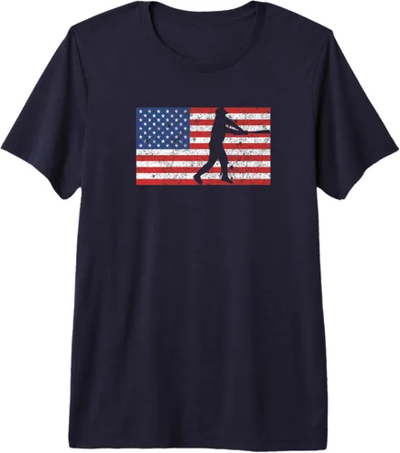 Vista 5 de Baseball Beisbol Batter Homerun - Pitcher Catcher Batter Hit Premium T-Shirt