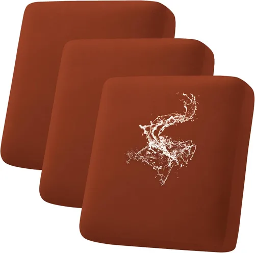 Vista 22 de hyha Fundas de cojín impermeables para sofá, funda elástica para asiento de sofá para perro, lavable, antideslizante, impermeable, fundas de cojín