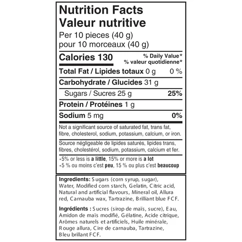 Vista 2 de Starburst Duos Gummies - Caramelos con sabor a fruta, bolsa, 5.78 oz/5.8 onzas, (importados de Canadá)