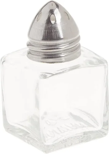 Vista 4 de American Metalcraft Salero/Pimentero con Tapa de Hongo de 1 oz