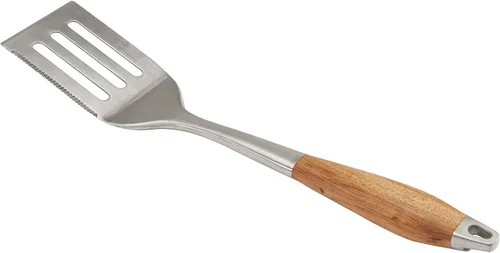 Vista 2 de Farberware Barbacoa - Volteador de madera de acacia, 16.25 pulgadas, madera de acacia
