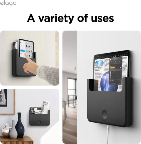 Vista 5 de elago Soporte para tableta para iPad, Galaxy Tab, Switch, E-Reader Negro