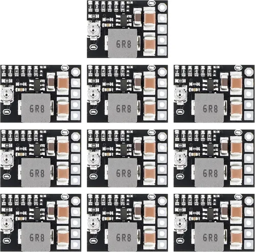 Vista 4 de DROK 1.8 V/2.5 V/3.3 V/12 V/9 V/5 V Convertidor de Buck Ajustable Paquete Negro