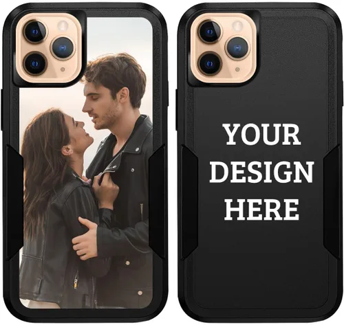 Vista 18 de Fundas de teléfono personalizadas con múltiples imágenes para iPhone 11 Pro Max, imágenes personalizadas, protección contra caídas, cuerpo completo