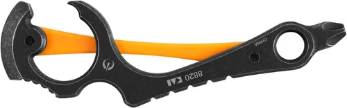 Vista 2 de Kershaw Downforce - Llavero multifunción, naranja, llavero con abrebotellas, destornillador Phillips y cabeza plana, mini barra de palanca y agujero
