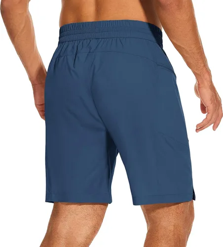 Vista 3 de Swim Trunks Men Quick Dry Board Shorts with Zipper Pockets Bathing Suit Beach Shorts for Men with Mesh Lining