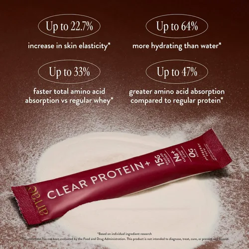 Vista 5 de Arrae Clear Protein – Suplemento Proteico Natural, Textura Suave, Fácil de Mezclar, 14 Porciones, Fórmula Limpia con Electrolitos