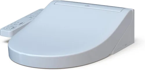 Vista 26 de TOTO® WASHLET® KC2 Asiento electrónico para bidé con asiento calefactado y tapa de cierre suave, redondo, blanco algodón - SW3023#01