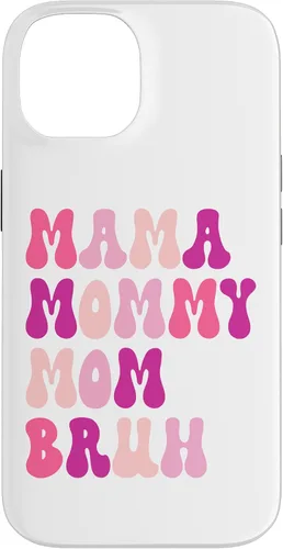 Vista 4 de Ma Mama Mommy Mom Bruh Funny Boy Mom Mothers Day Case for iPhone 17