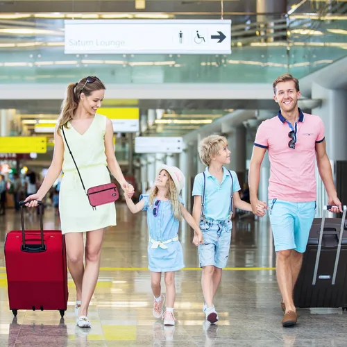 Vista 7 de EAZYMATE - Cartera de viaje familiar con bolsillo para teléfono con pantalla táctil, organizador de crucero de viaje en avión - Papel pintado