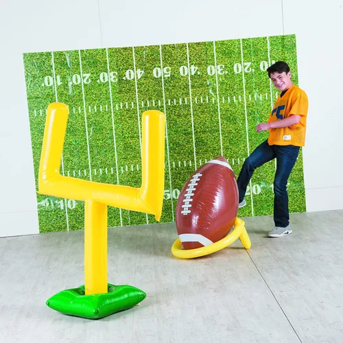 Vista 3 de Fun Express, balón jumbo inflable gigante, de 4 pies, con te.
