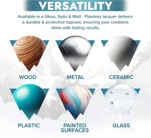 Vista 4 de Polar Clear Gloss - Spray de laca impecable – 4 x 13.5 onzas líquidas – Pintura en aerosol transparente – No se amarillenta y resistente a