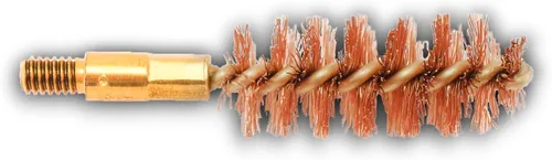 Vista 2 de Pro-Shot Pistol Bore Brushes: Pistol-Length Bronze Bristle, Brass Core Benchrest Brushes – Caliber-Specific Fit, American Standard Threads, Made in