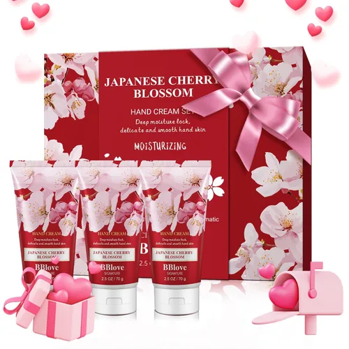 Vista 9 de Set de regalo de crema para manos y cuerpo, juego de loción de manos profundamente hidratante para manos ásperas, las mejores ideas de regalo