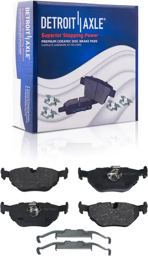 Vista 135 de Detroit Axle - Pastillas de freno para Avalanche Express Suburban Savana Yukon XL 1500 Chevy Tahoe GMC Cadillac Escalade, Pastillas de freno